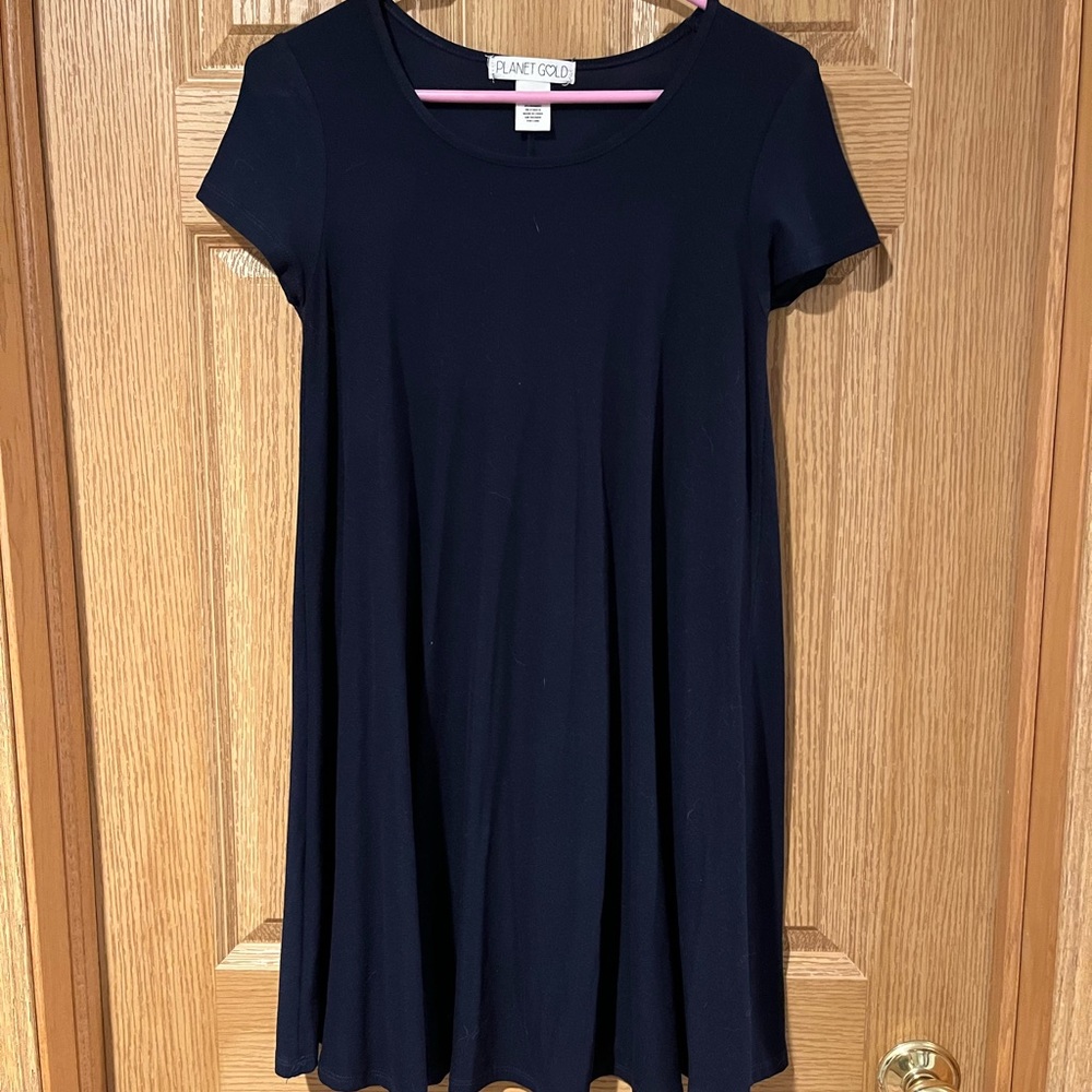 Planet Gold Black Dress